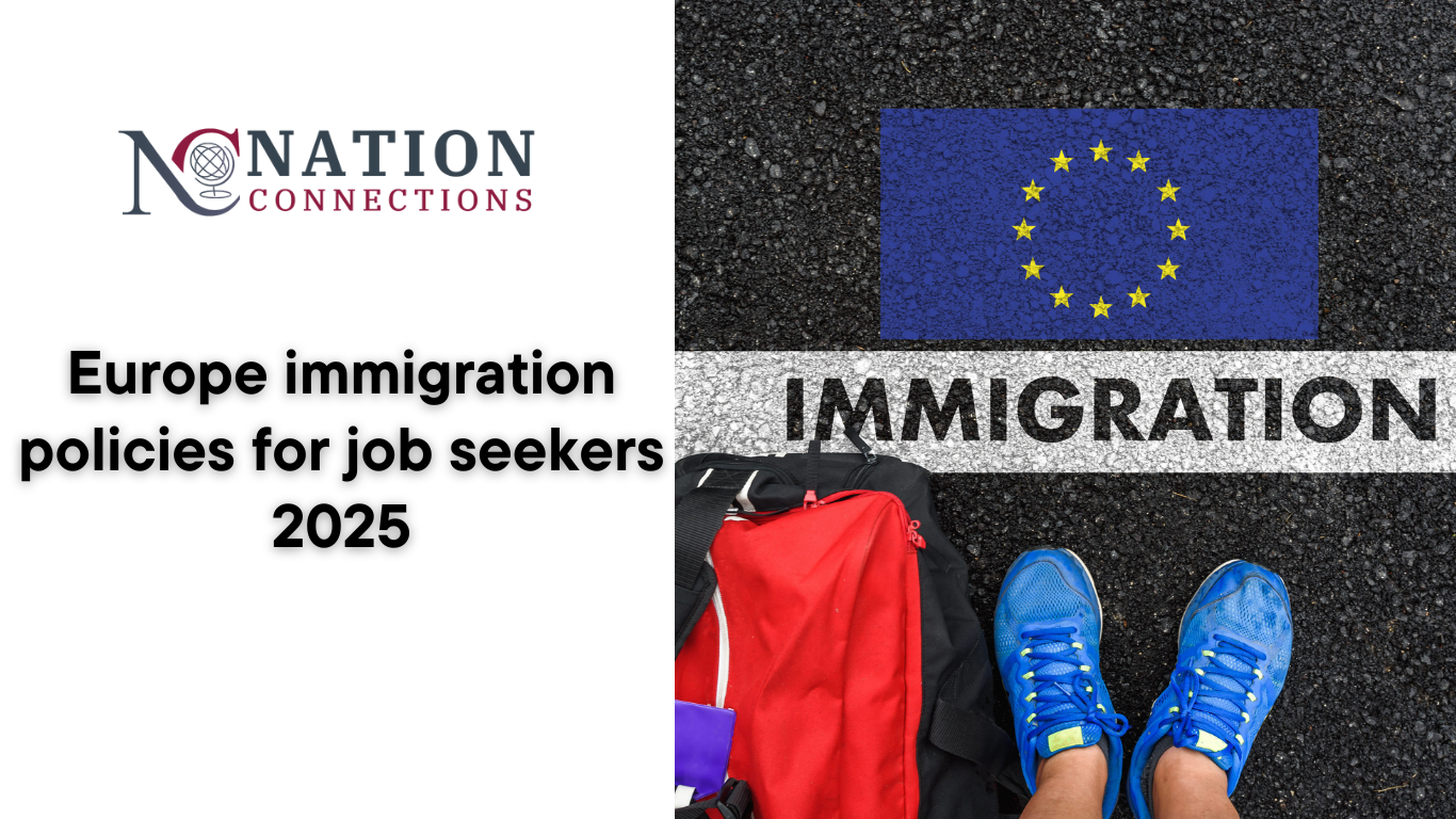 Europe immigration policies for job seekers 2025
