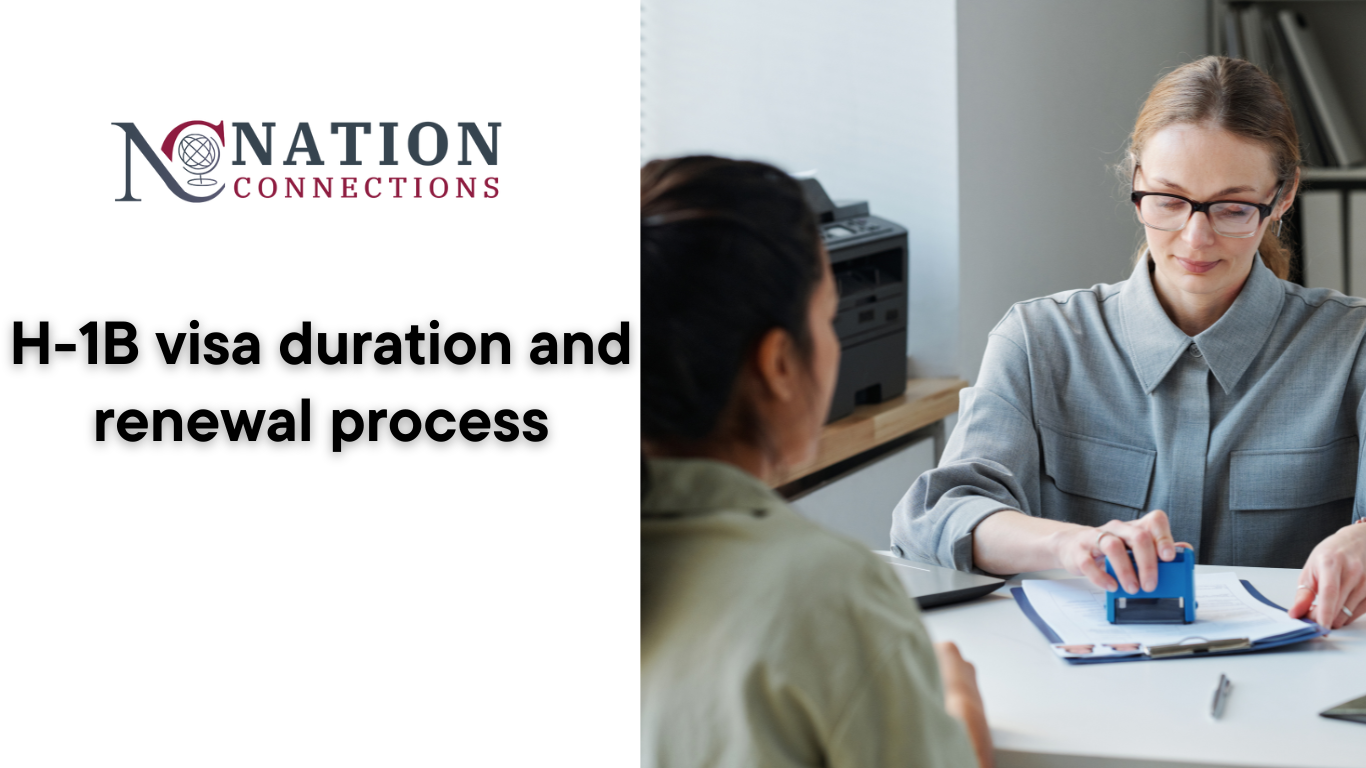 H-1B visa duration and renewal process