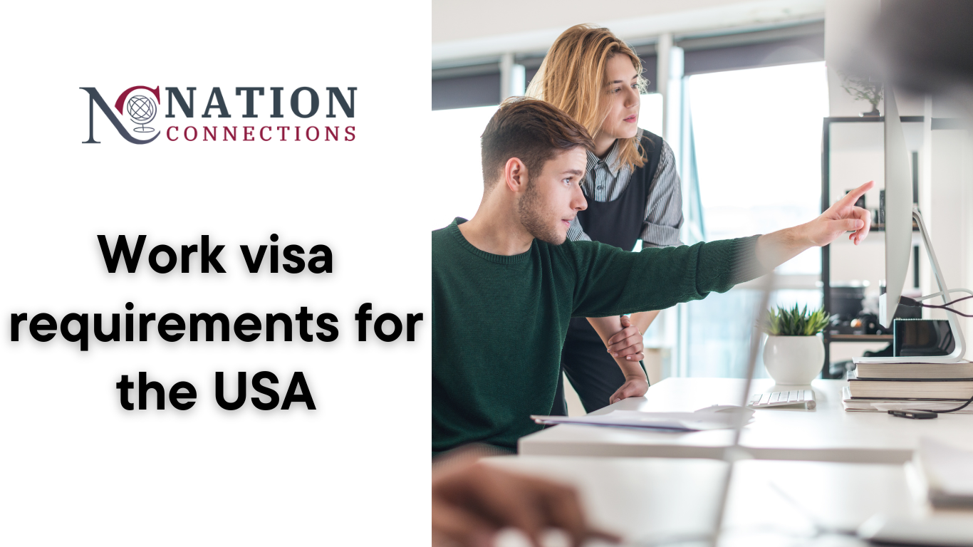 Work visa requirements for the USA