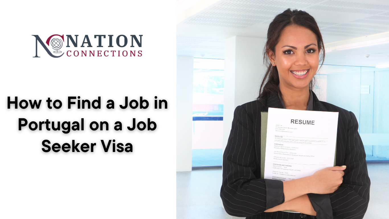 Learn how to find a job in Portugal on a job seeker visa, including application processes, job market insights, and tips for success.