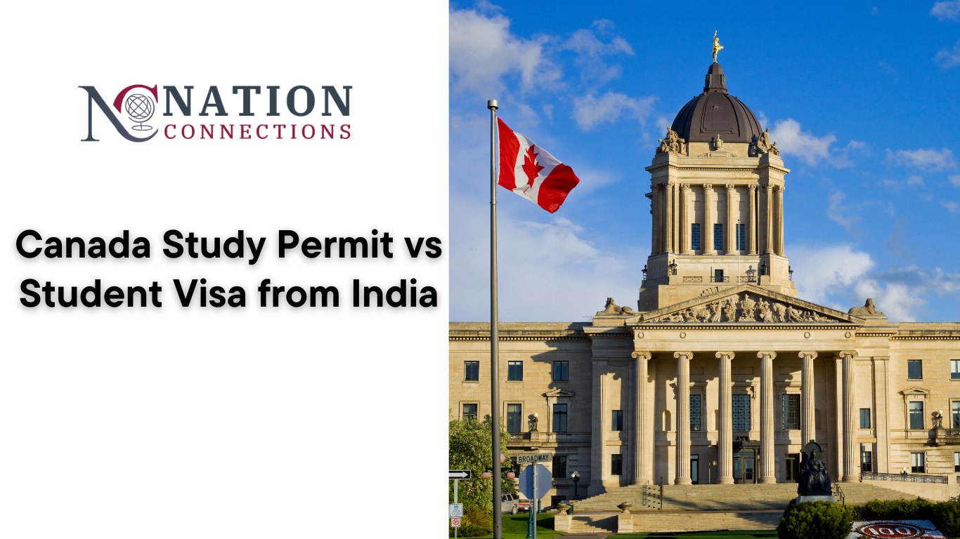 Canada Study Permit vs Student Visa from India