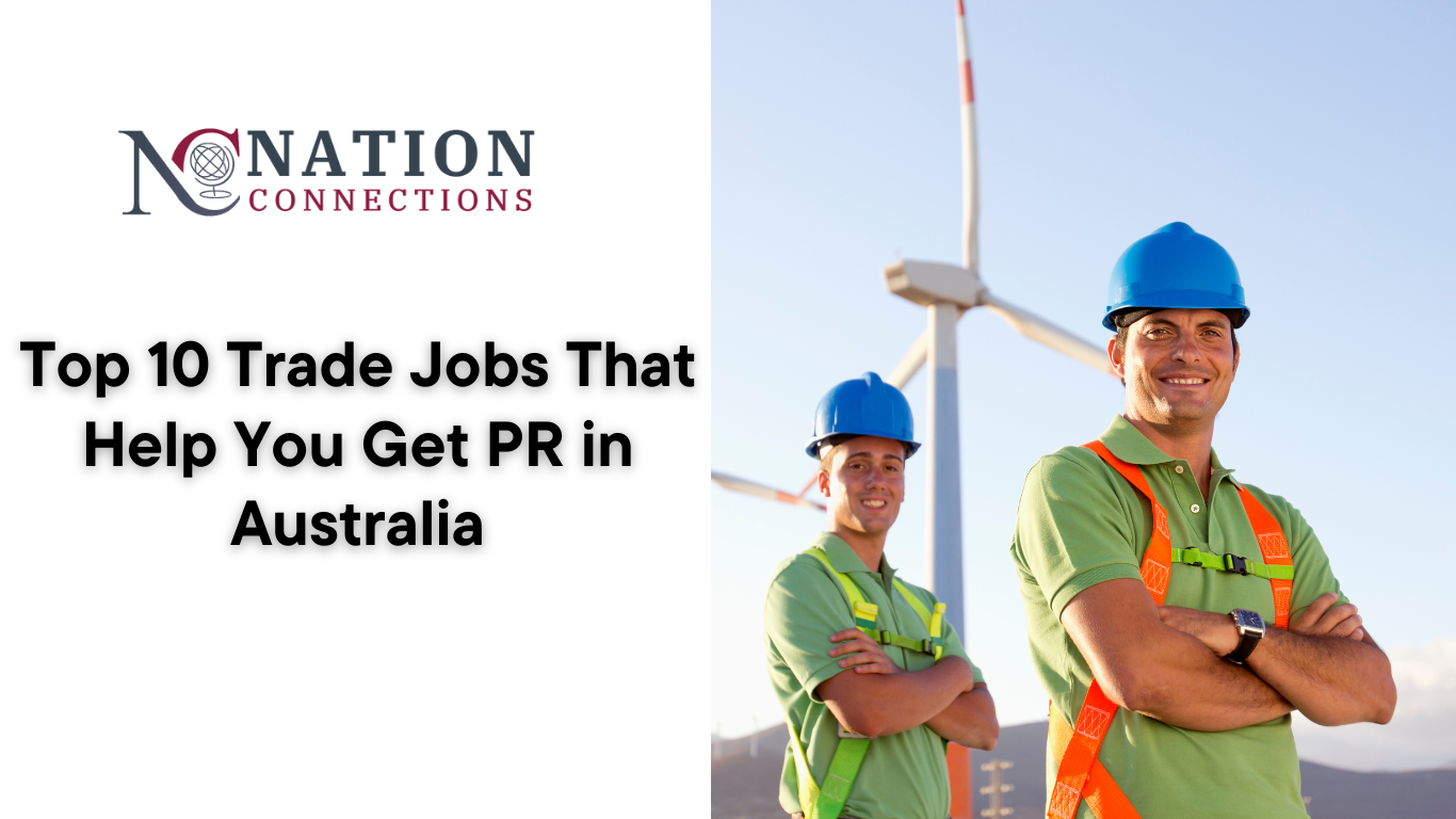 Top 10 Trade Jobs That Help You Get PR in Australia