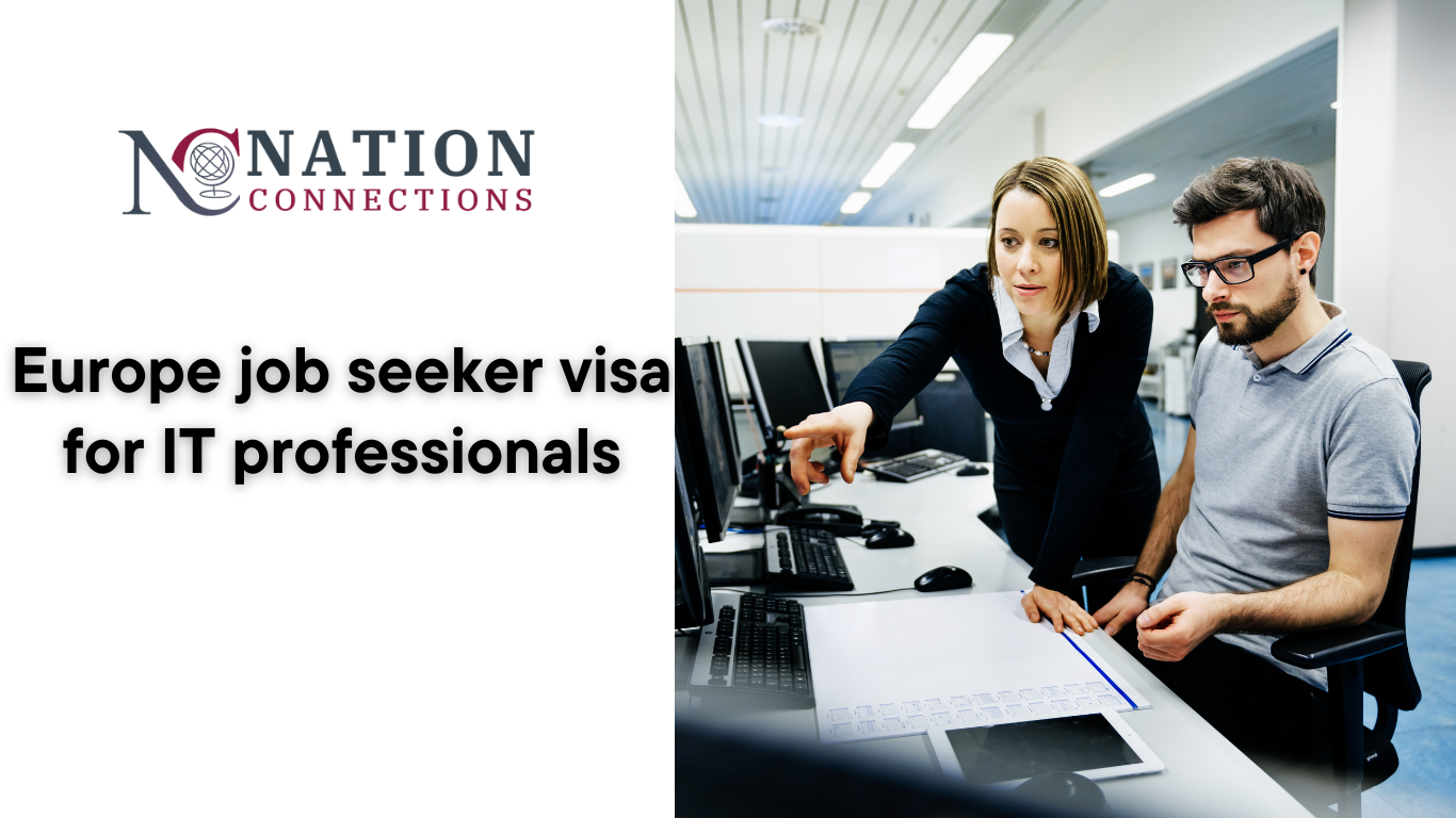Europe job seeker visa for IT professionals