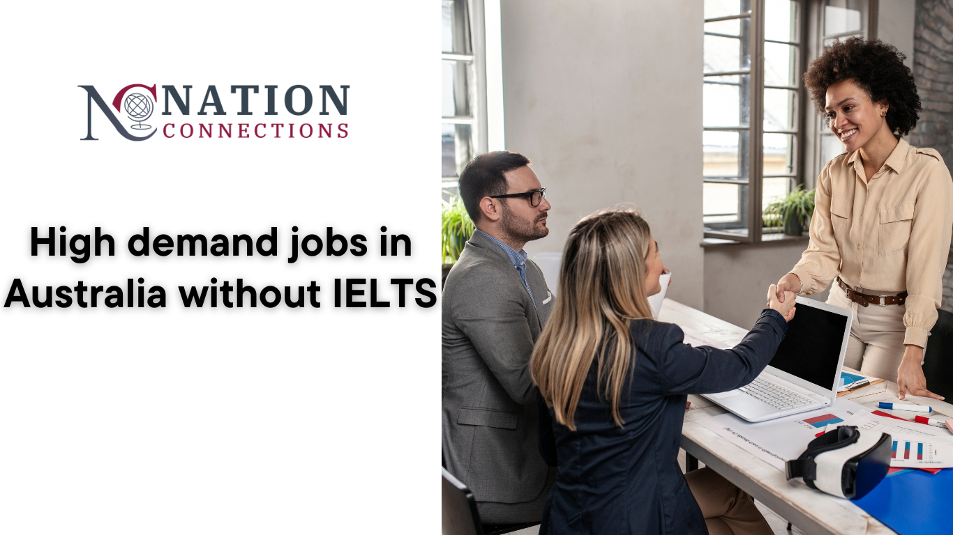 High demand jobs in Australia without IELTS