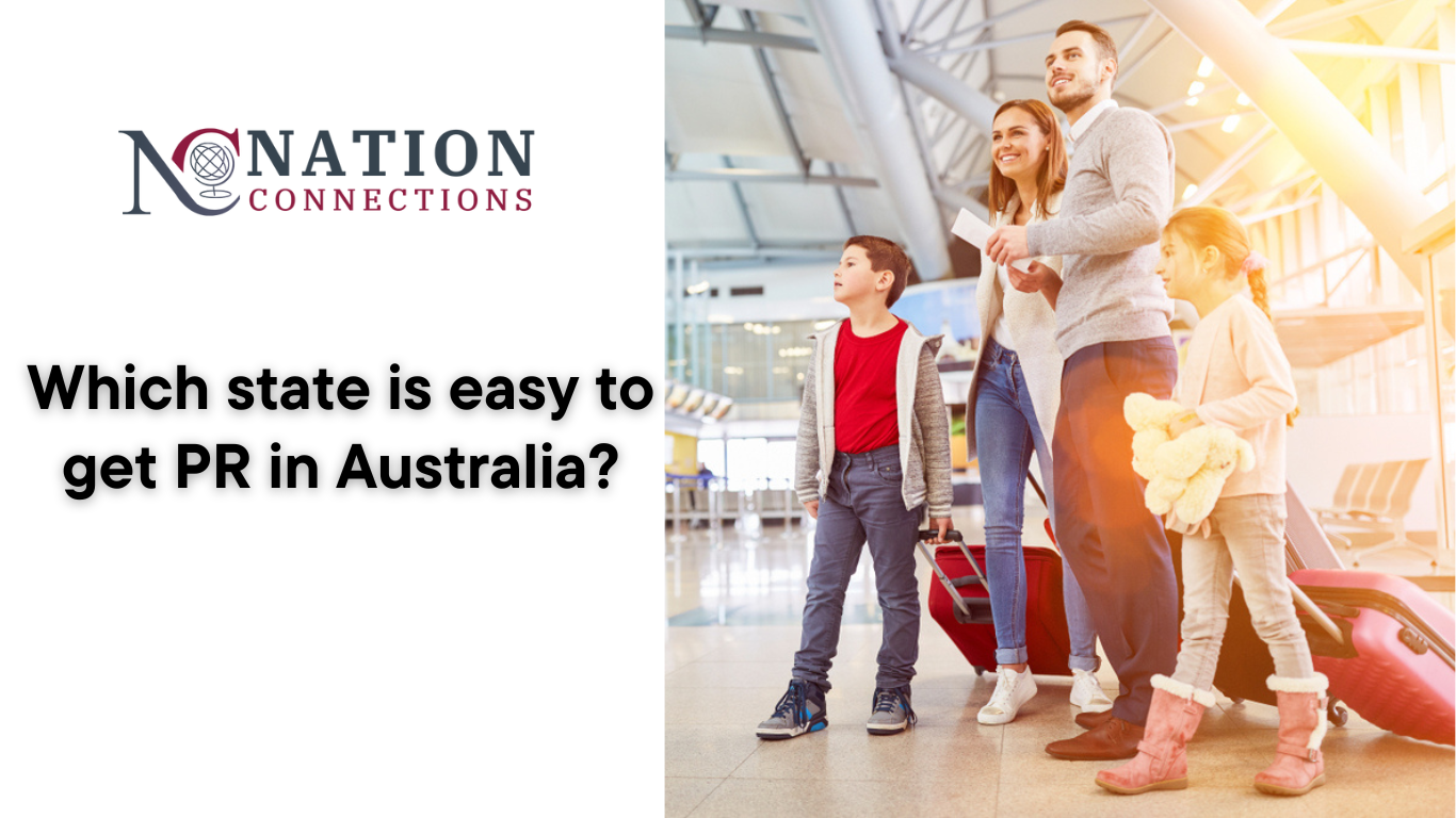 Which state is easy to get PR in Australia?