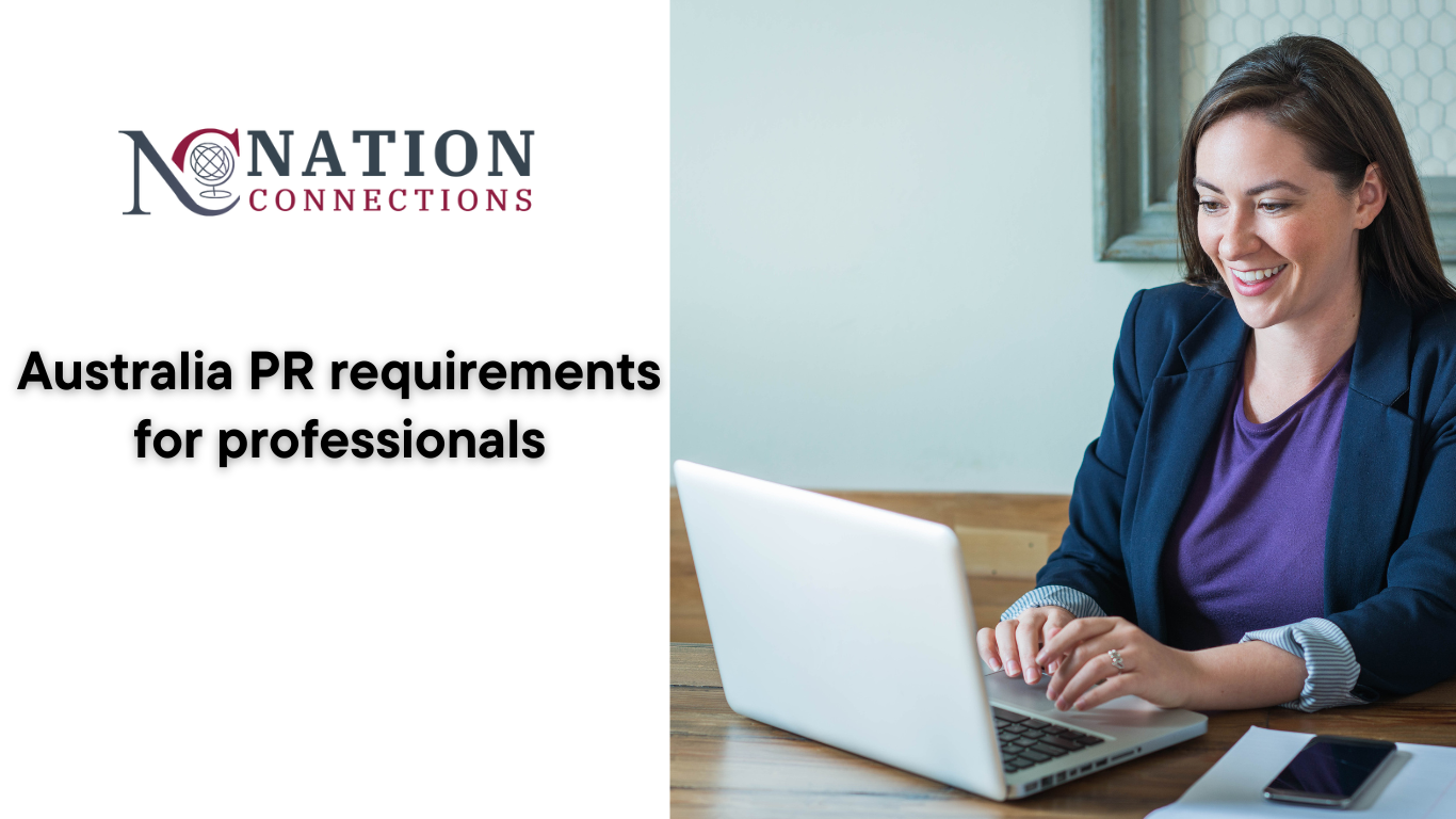 Australia PR requirements for professionals