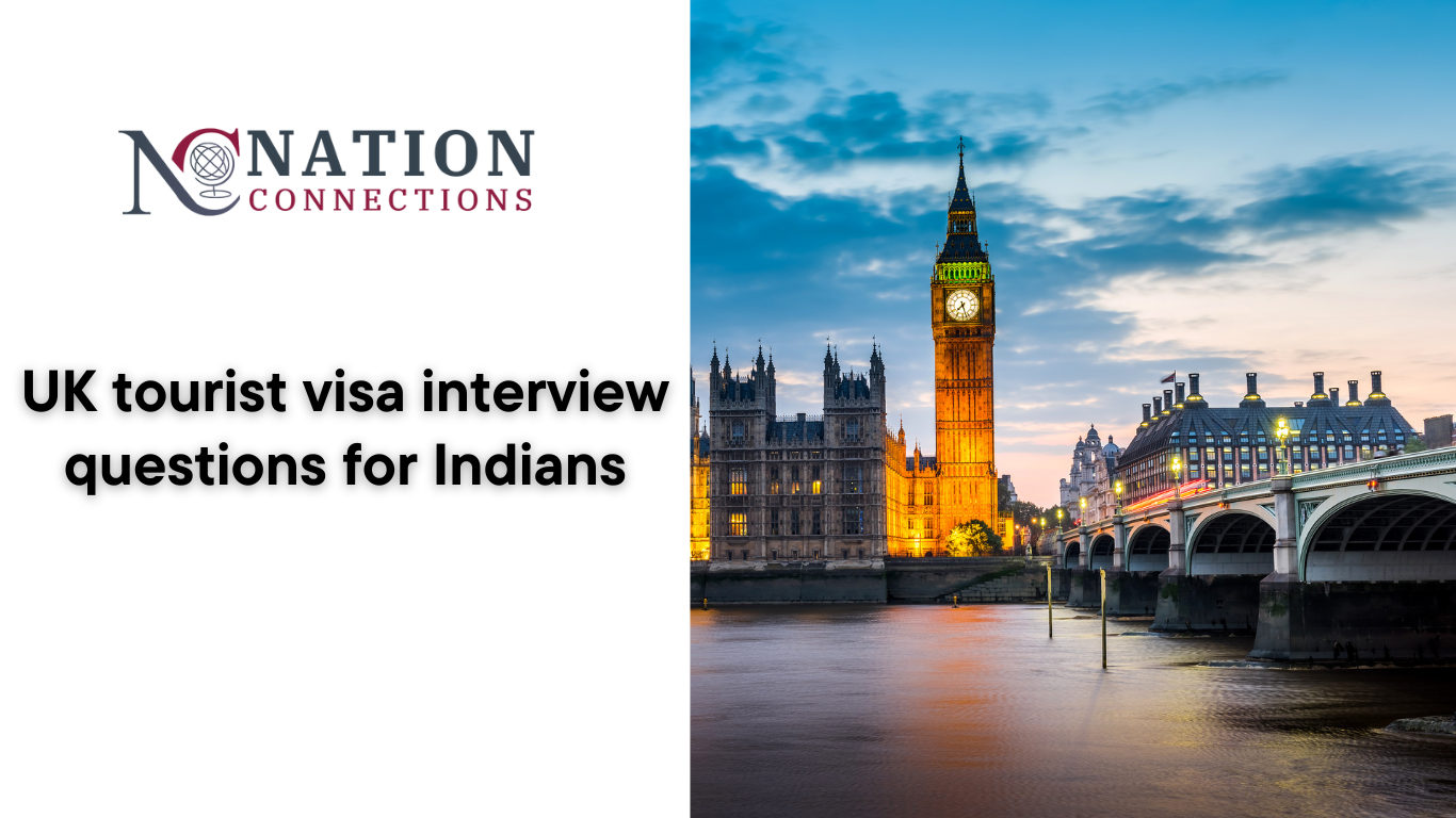 UK tourist visa interview questions for Indians