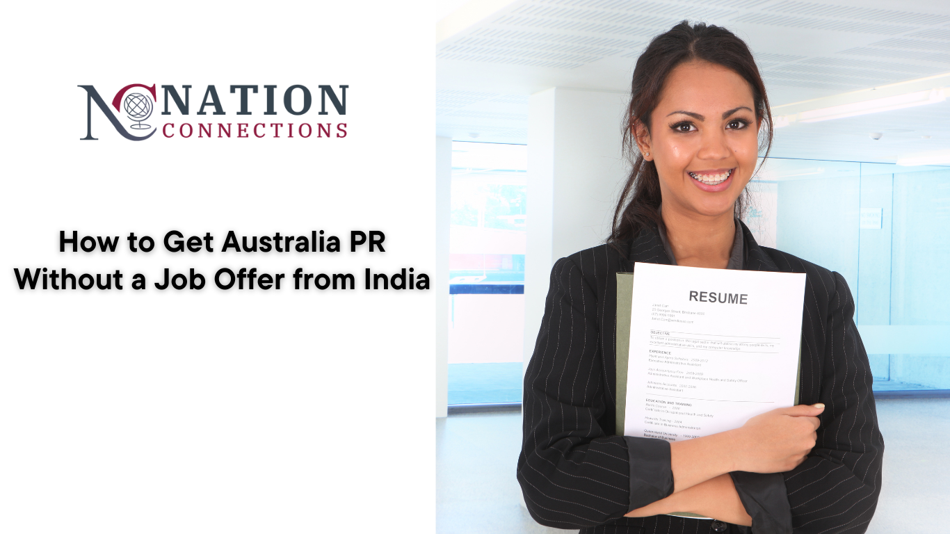 How to Get Australia PR Without a Job Offer from India