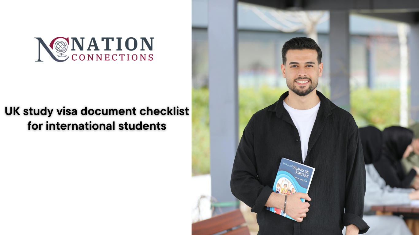 UK study visa document checklist for international students