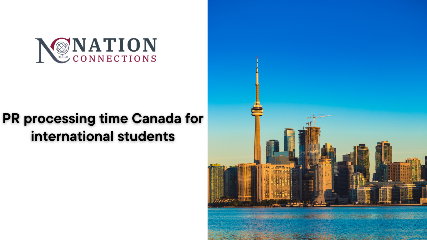PR processing time Canada for international students