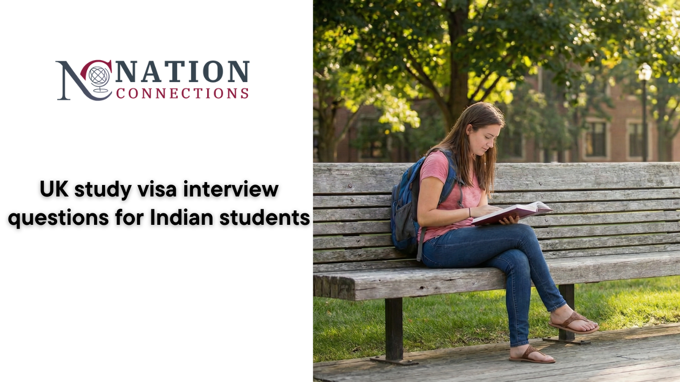UK study visa interview questions for Indian students